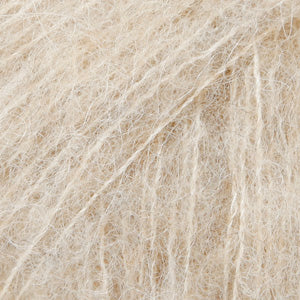 DROPS Brushed Alpaca Silk yarn Light Beige