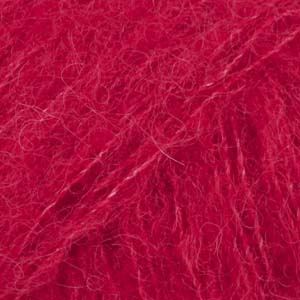 DROPS Brushed Alpaca Silk yarn Red