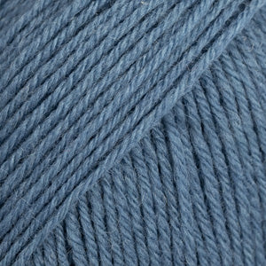 DROPS Fabel yarn Grey Blue