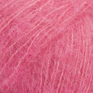 DROPS Brushed Alpaca Silk yarn Hot Pink