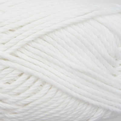 Estelle Yarns Sudz Cotton Solids Yarn Bright White