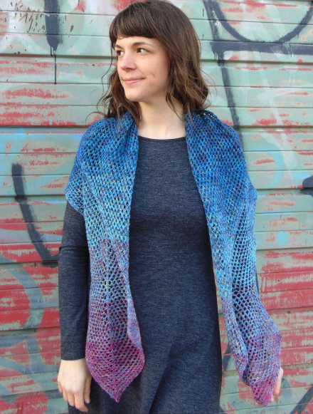 Estelle Fingering - Back Again Shawl