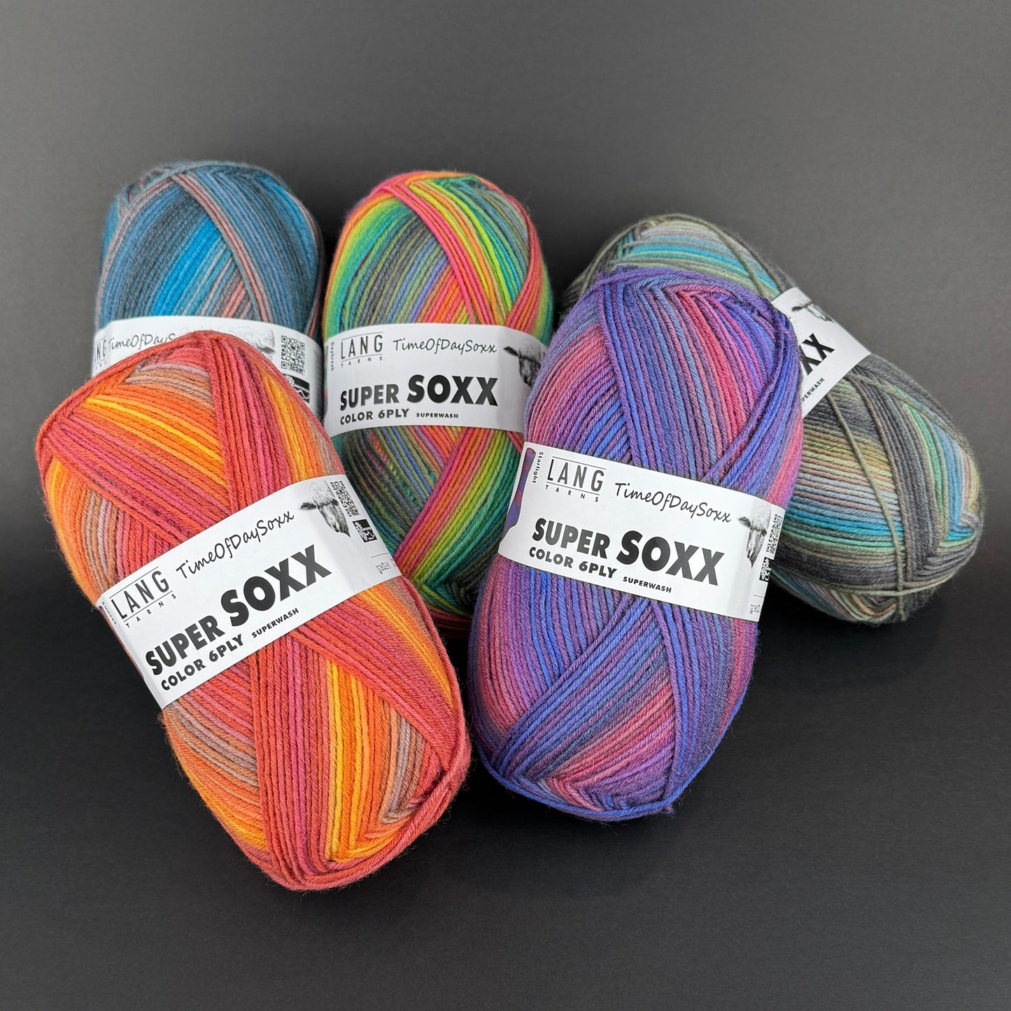 Super Soxx Couleur 6 Ply - Time of Day