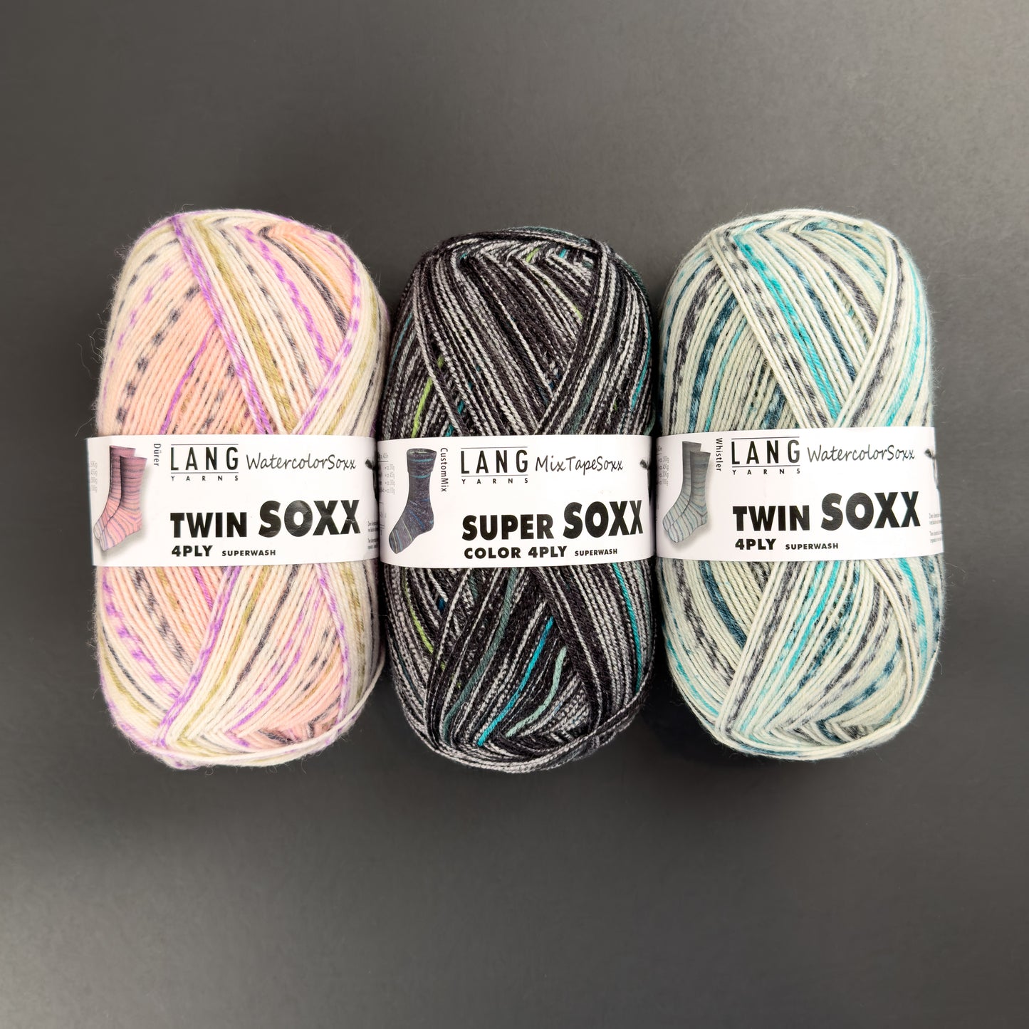 Twin SOXX Super SOXX Lang Yarns