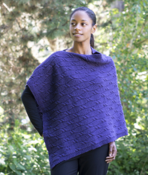 Cascade Eco+ - Deep Purple Poncho