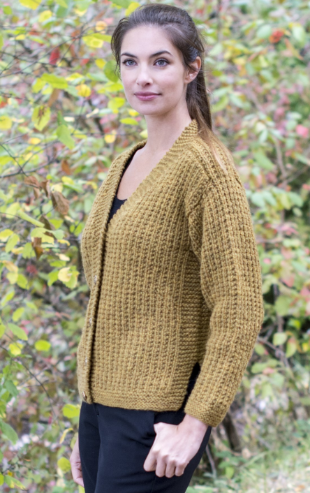 Cascade Eco+ - Saddle Shouldered Cardigan