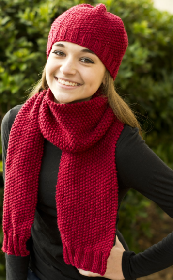 Cascade Eco+ - Simplicity Hat & Scarf